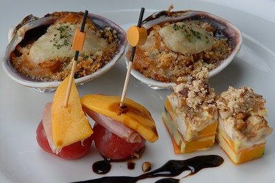 大アサリ　シーサイド・カプリ　料理